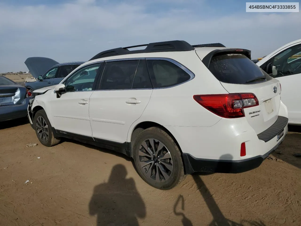 2015 Subaru Outback 2.5I Limited VIN: 4S4BSBNC4F3333855 Lot: 75253674