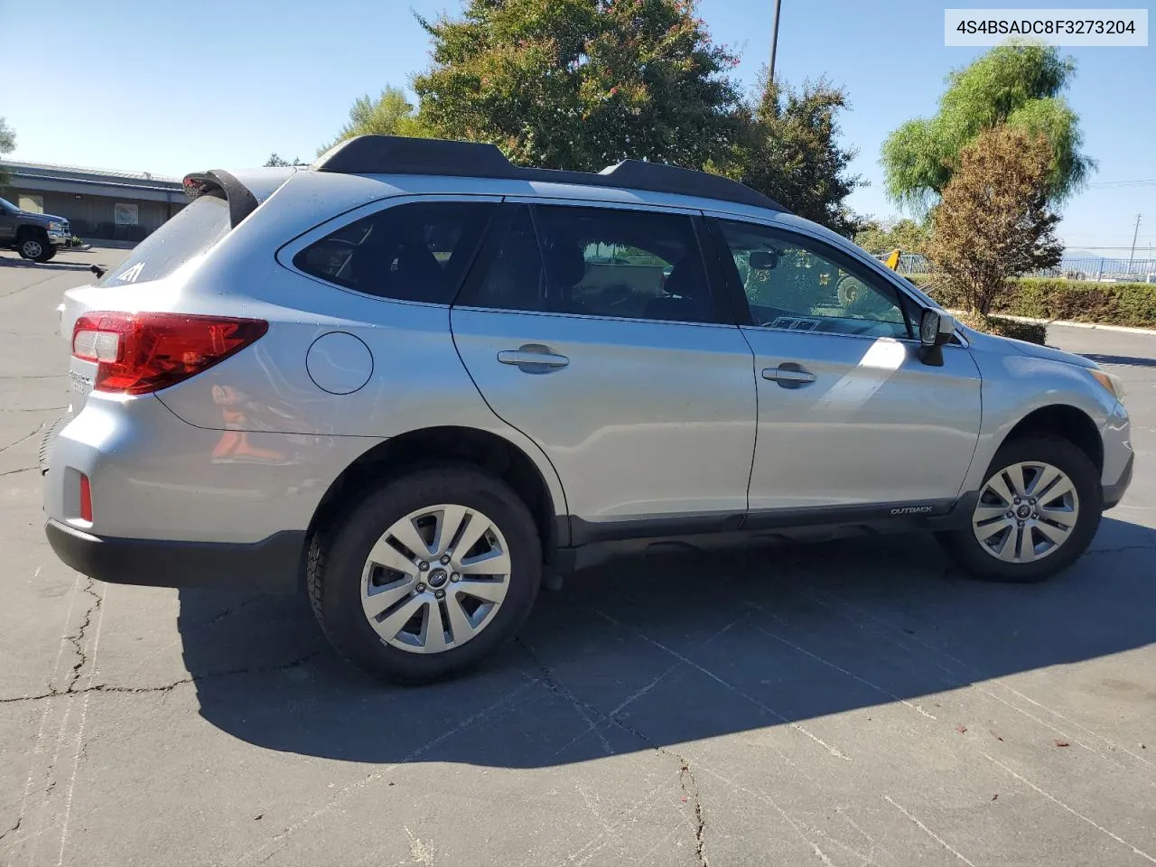 2015 Subaru Outback 2.5I Premium VIN: 4S4BSADC8F3273204 Lot: 75362844