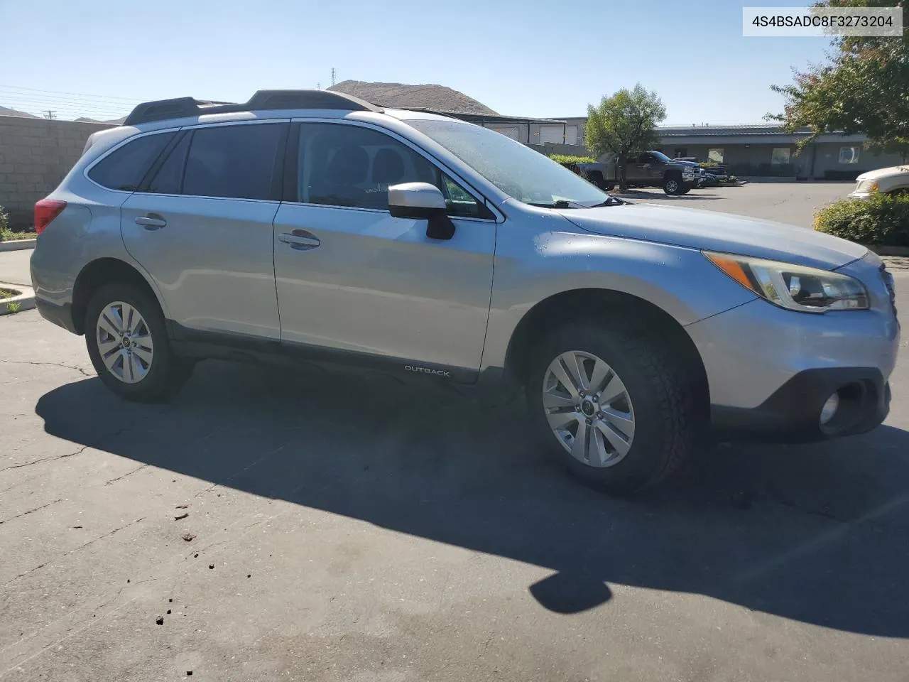 2015 Subaru Outback 2.5I Premium VIN: 4S4BSADC8F3273204 Lot: 75362844