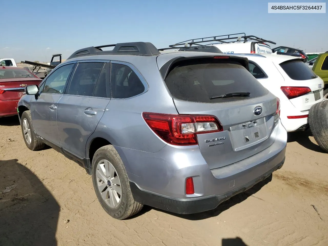 2015 Subaru Outback 2.5I Premium VIN: 4S4BSAHC5F3264437 Lot: 75491754