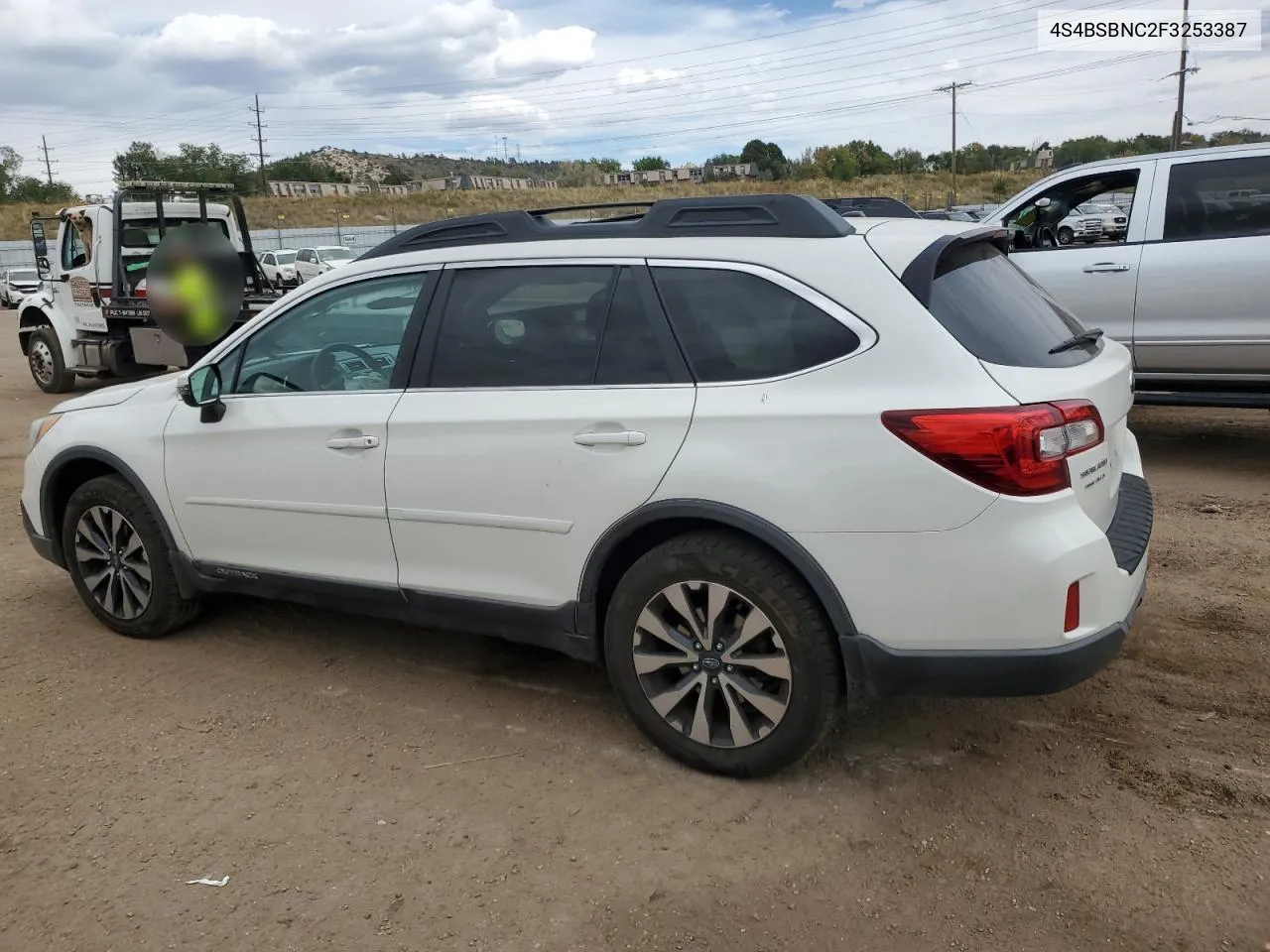 2015 Subaru Outback 2.5I Limited VIN: 4S4BSBNC2F3253387 Lot: 75515774