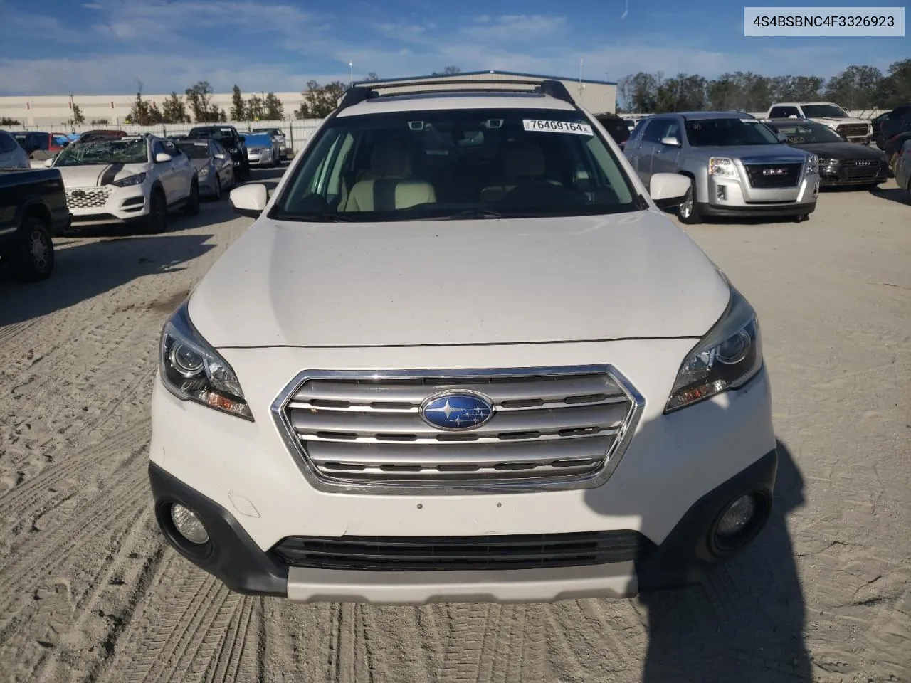 2015 Subaru Outback 2.5I Limited VIN: 4S4BSBNC4F3326923 Lot: 76469164