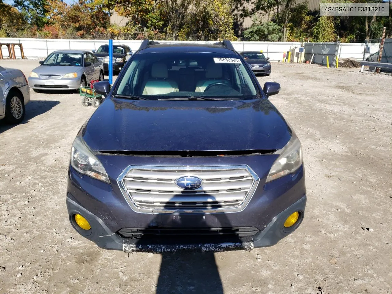 2015 Subaru Outback 2.5I Limited VIN: 4S4BSAJC1F3313210 Lot: 76533304