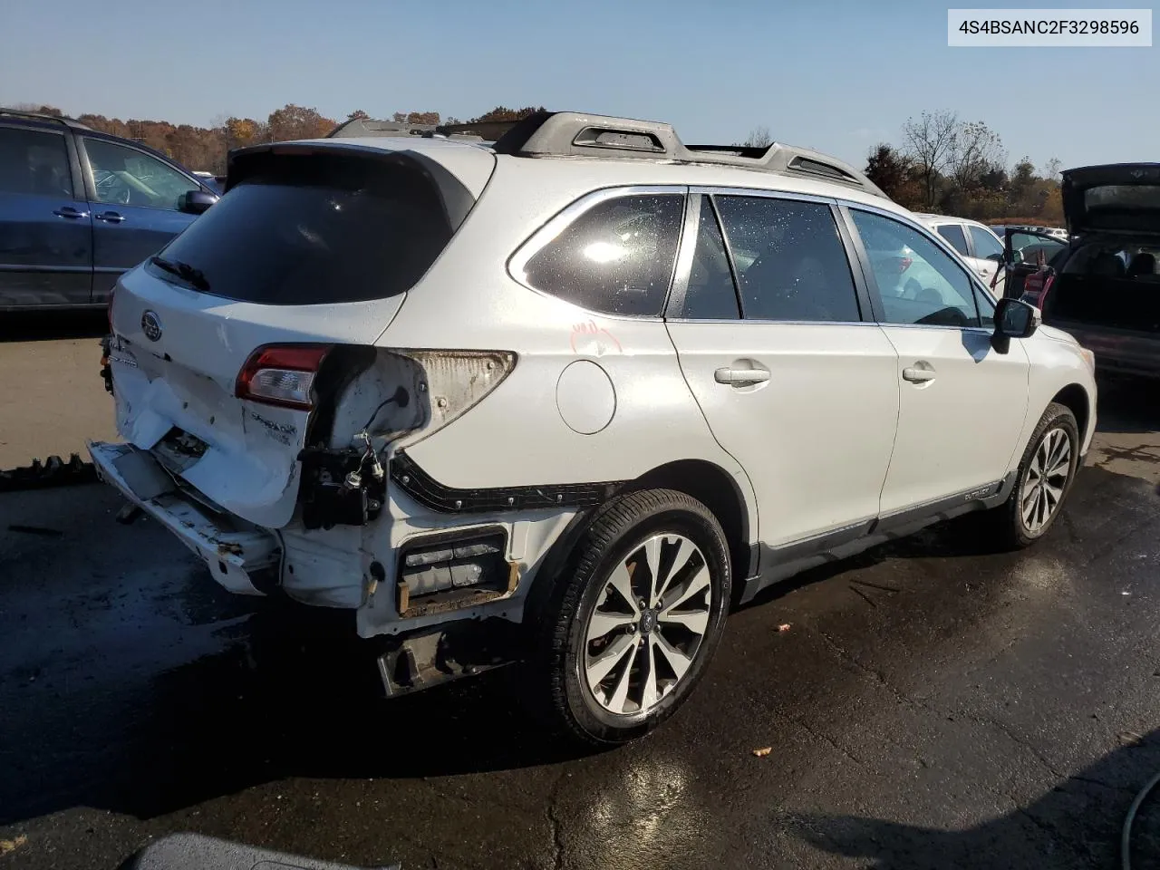 2015 Subaru Outback 2.5I Limited VIN: 4S4BSANC2F3298596 Lot: 77027394