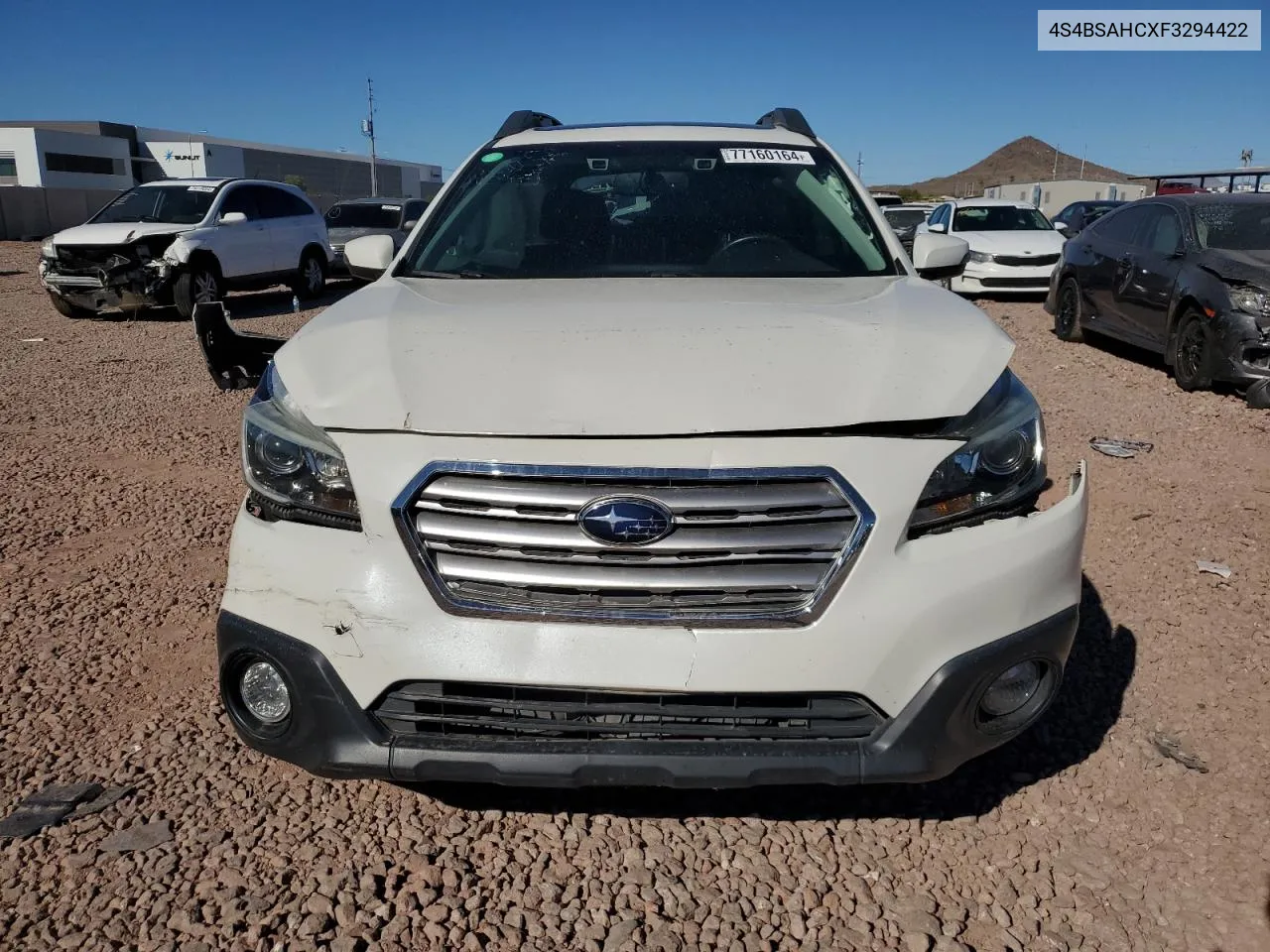 2015 Subaru Outback 2.5I Premium VIN: 4S4BSAHCXF3294422 Lot: 77160164