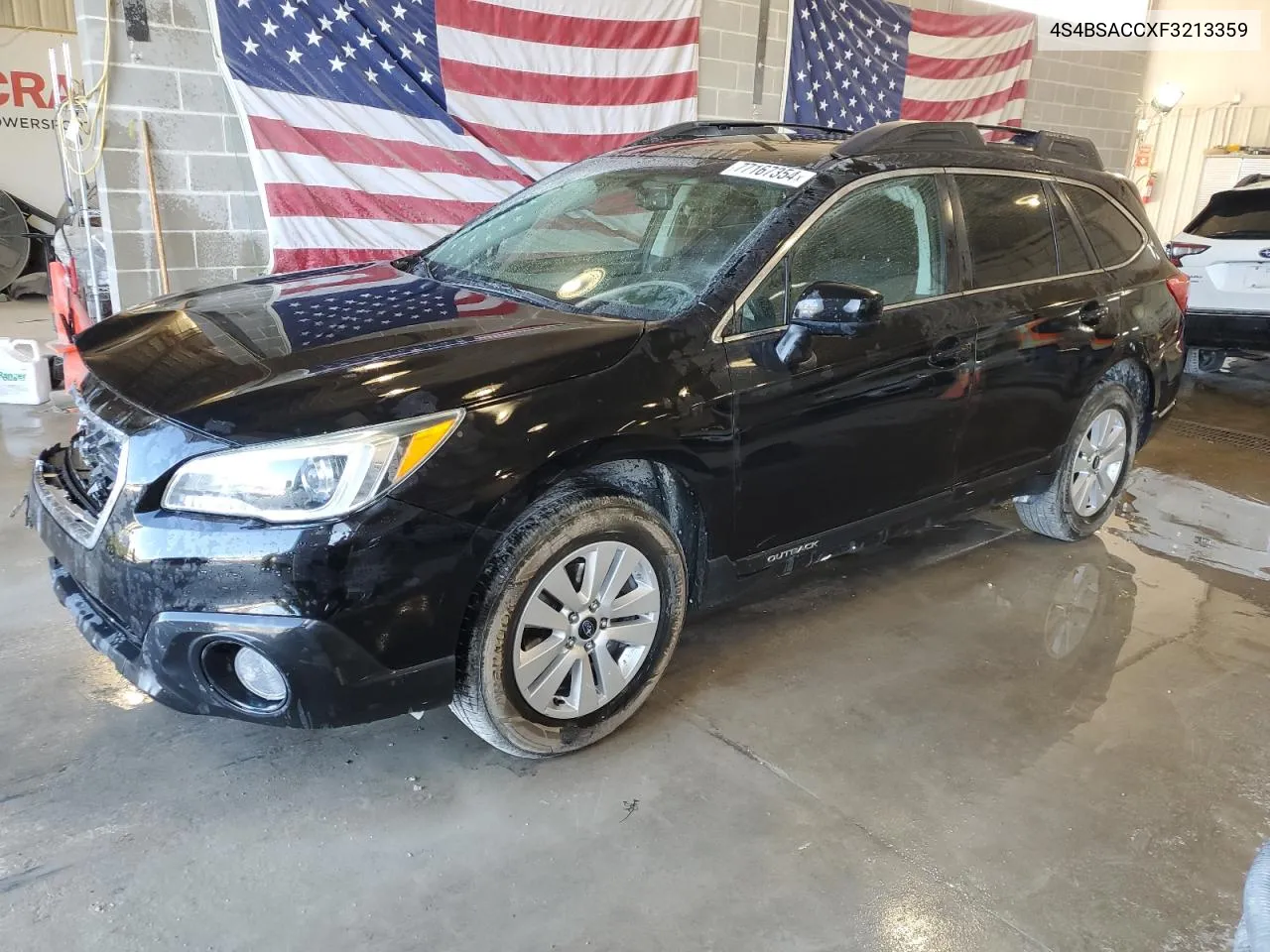 2015 Subaru Outback 2.5I Premium VIN: 4S4BSACCXF3213359 Lot: 77167354