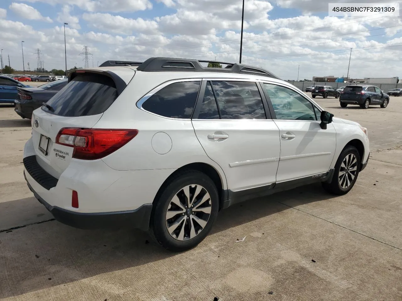 2015 Subaru Outback 2.5I Limited VIN: 4S4BSBNC7F3291309 Lot: 77739854