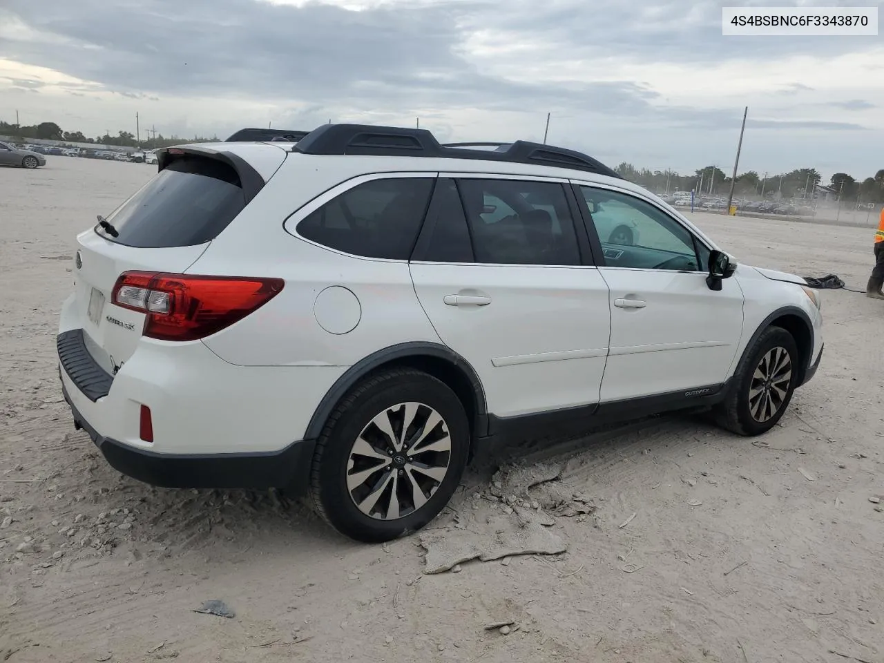 4S4BSBNC6F3343870 2015 Subaru Outback 2.5I Limited