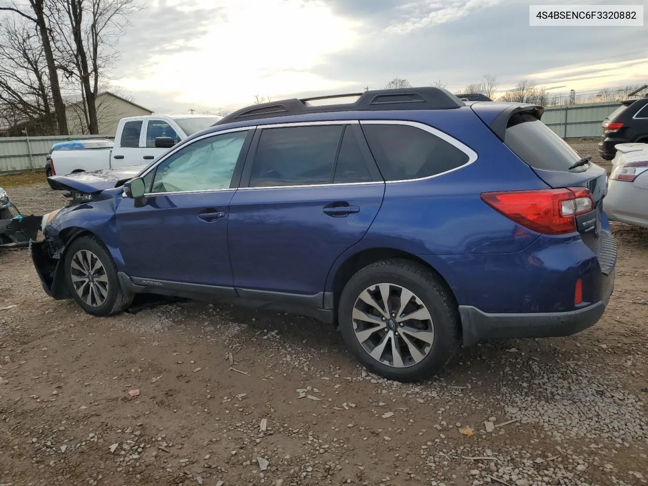 2015 Subaru Outback 3.6R Limited VIN: 4S4BSENC6F3320882 Lot: 78867344