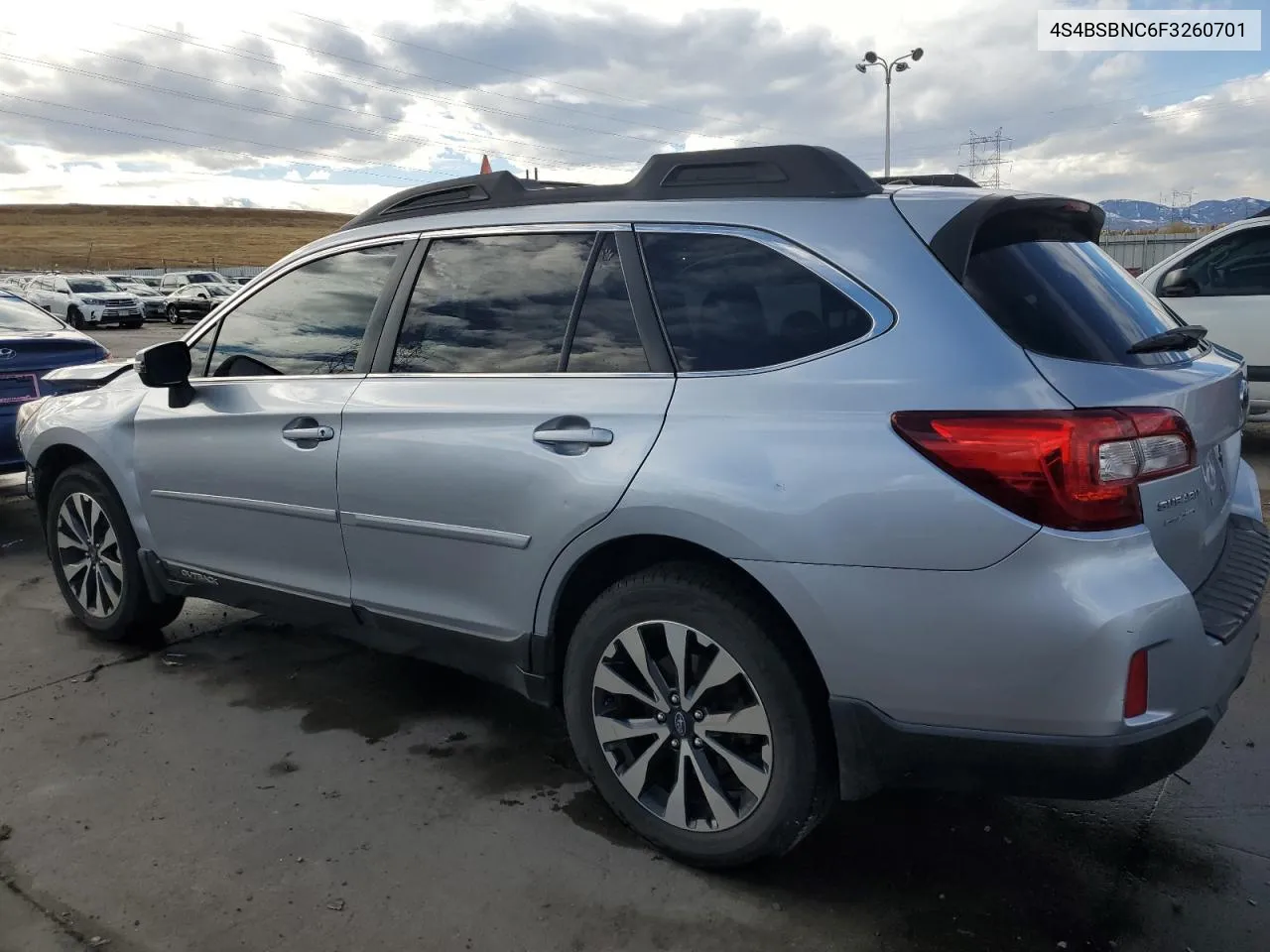 2015 Subaru Outback 2.5I Limited VIN: 4S4BSBNC6F3260701 Lot: 79084684