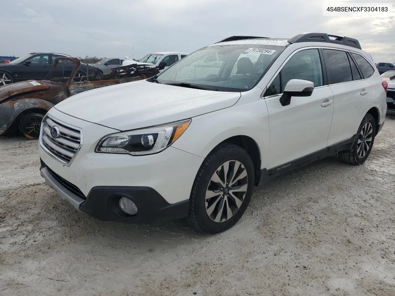 2015 Subaru Outback 3.6R Limited VIN: 4S4BSENCXF3304183 Lot: 79730294