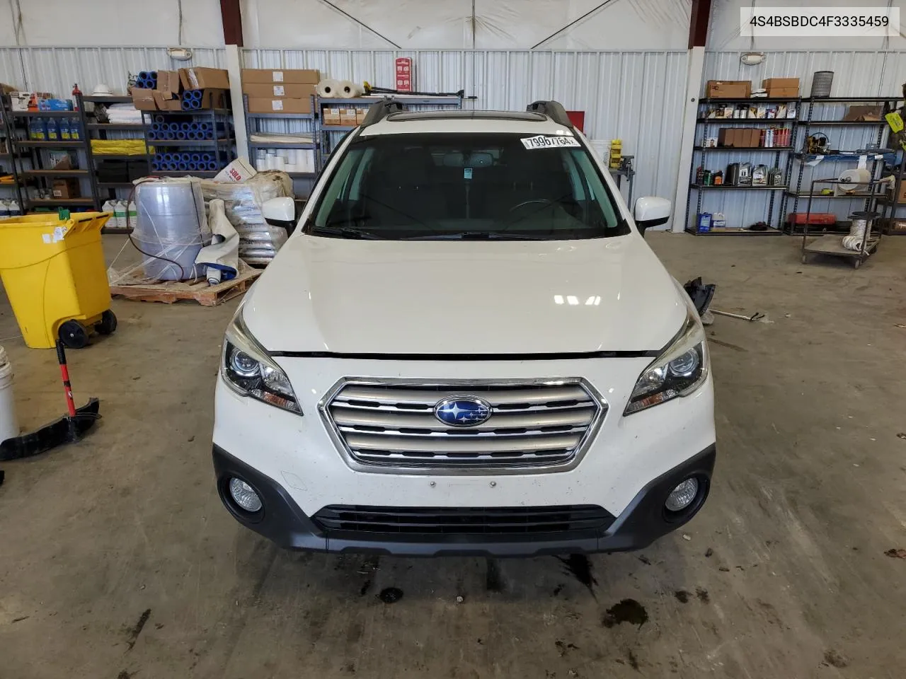 2015 Subaru Outback 2.5I Premium VIN: 4S4BSBDC4F3335459 Lot: 79967764