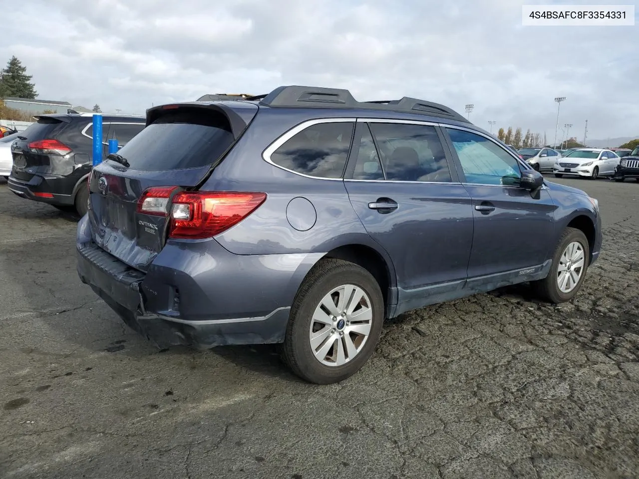 2015 Subaru Outback 2.5I Premium VIN: 4S4BSAFC8F3354331 Lot: 80157044