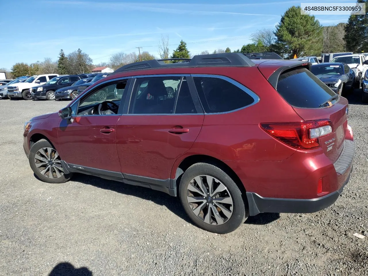 2015 Subaru Outback 2.5I Limited VIN: 4S4BSBNC5F3300959 Lot: 80183004