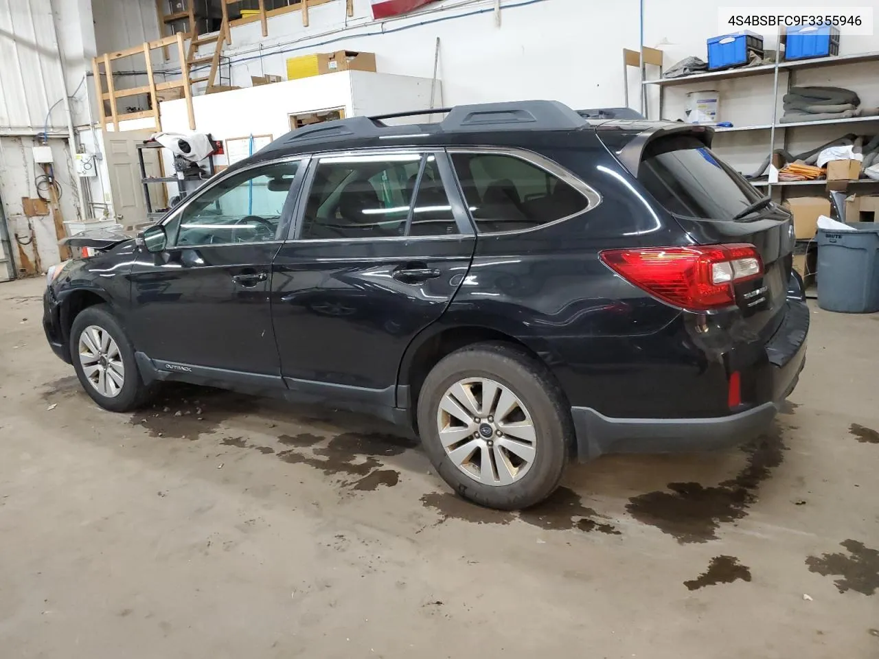 2015 Subaru Outback 2.5I Premium VIN: 4S4BSBFC9F3355946 Lot: 80443764