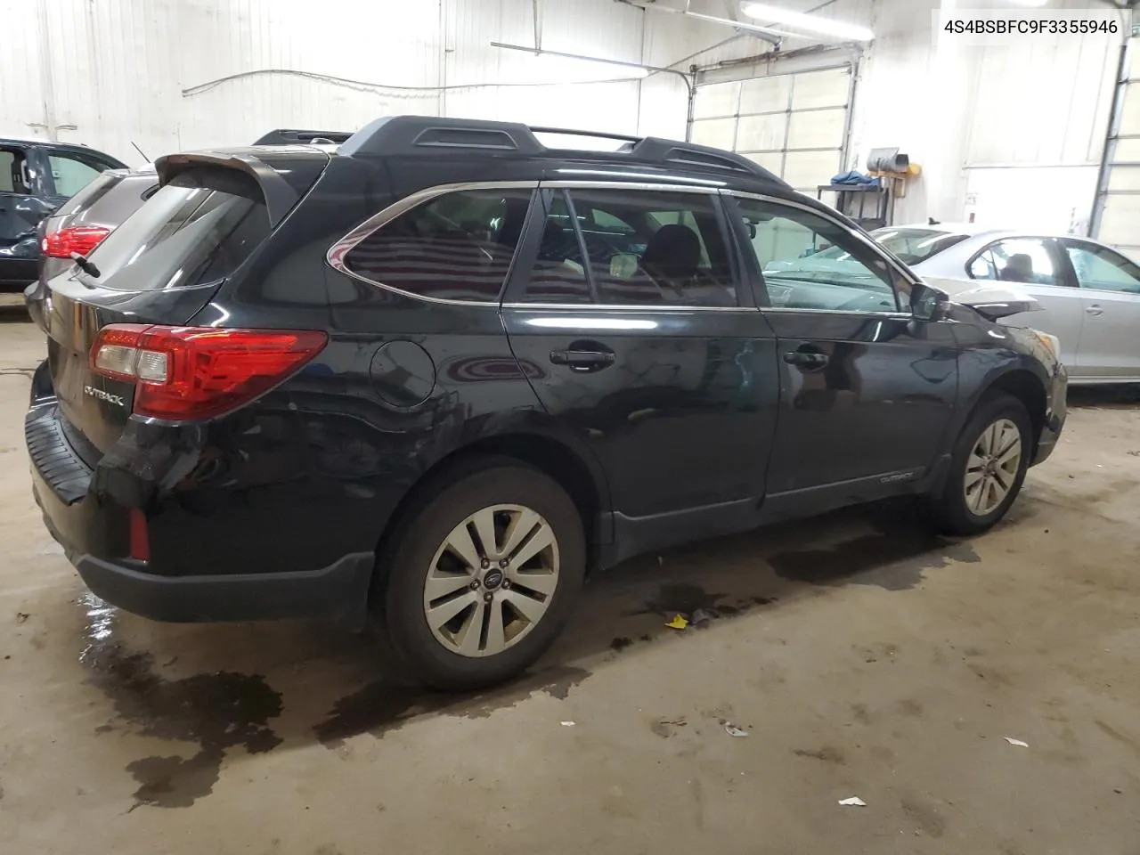 2015 Subaru Outback 2.5I Premium VIN: 4S4BSBFC9F3355946 Lot: 80443764