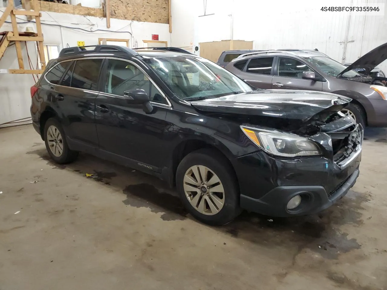 2015 Subaru Outback 2.5I Premium VIN: 4S4BSBFC9F3355946 Lot: 80443764