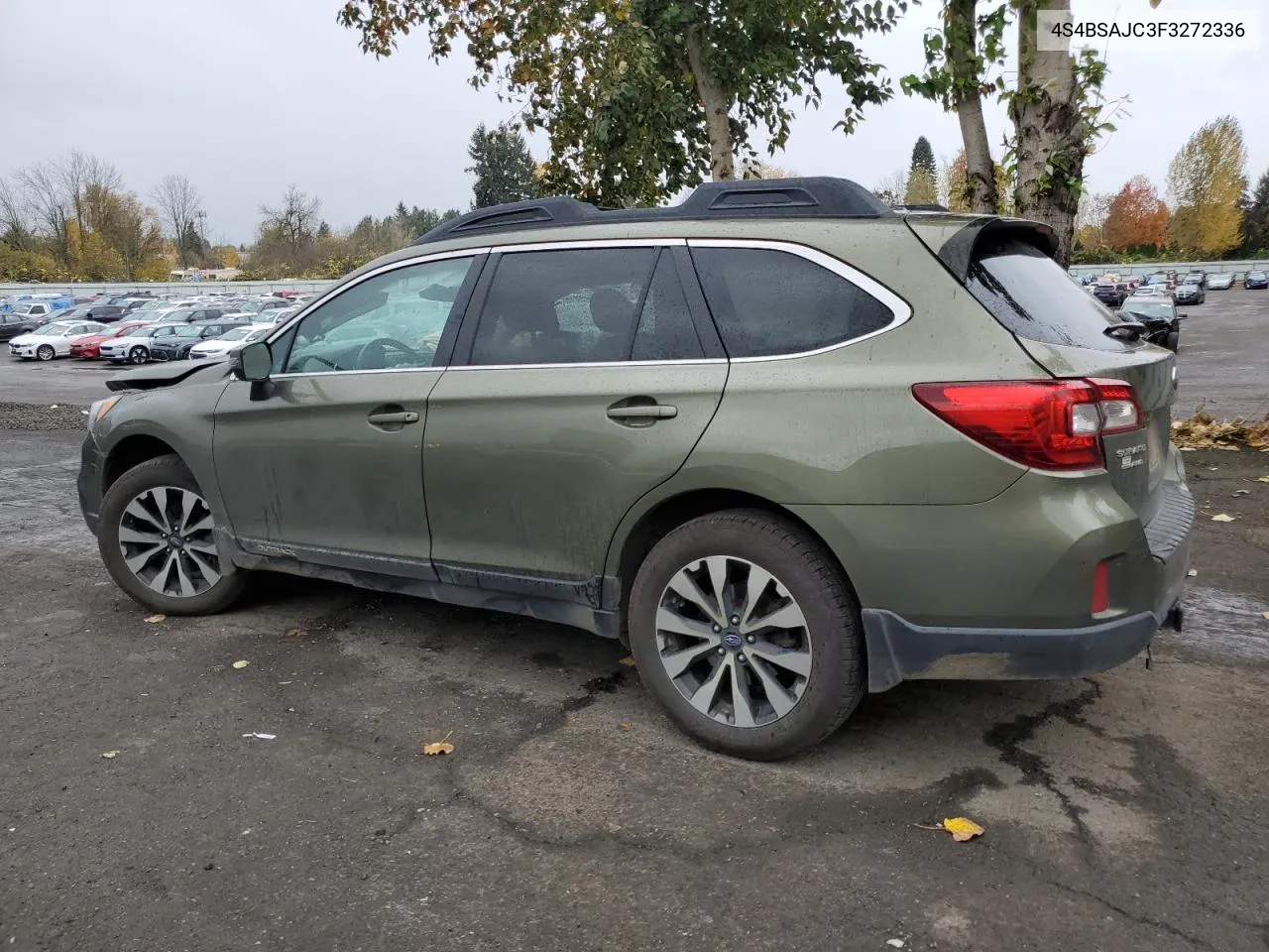 2015 Subaru Outback 2.5I Limited VIN: 4S4BSAJC3F3272336 Lot: 80583714