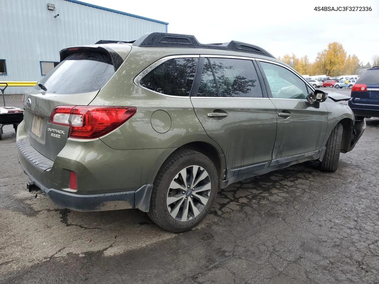 2015 Subaru Outback 2.5I Limited VIN: 4S4BSAJC3F3272336 Lot: 80583714