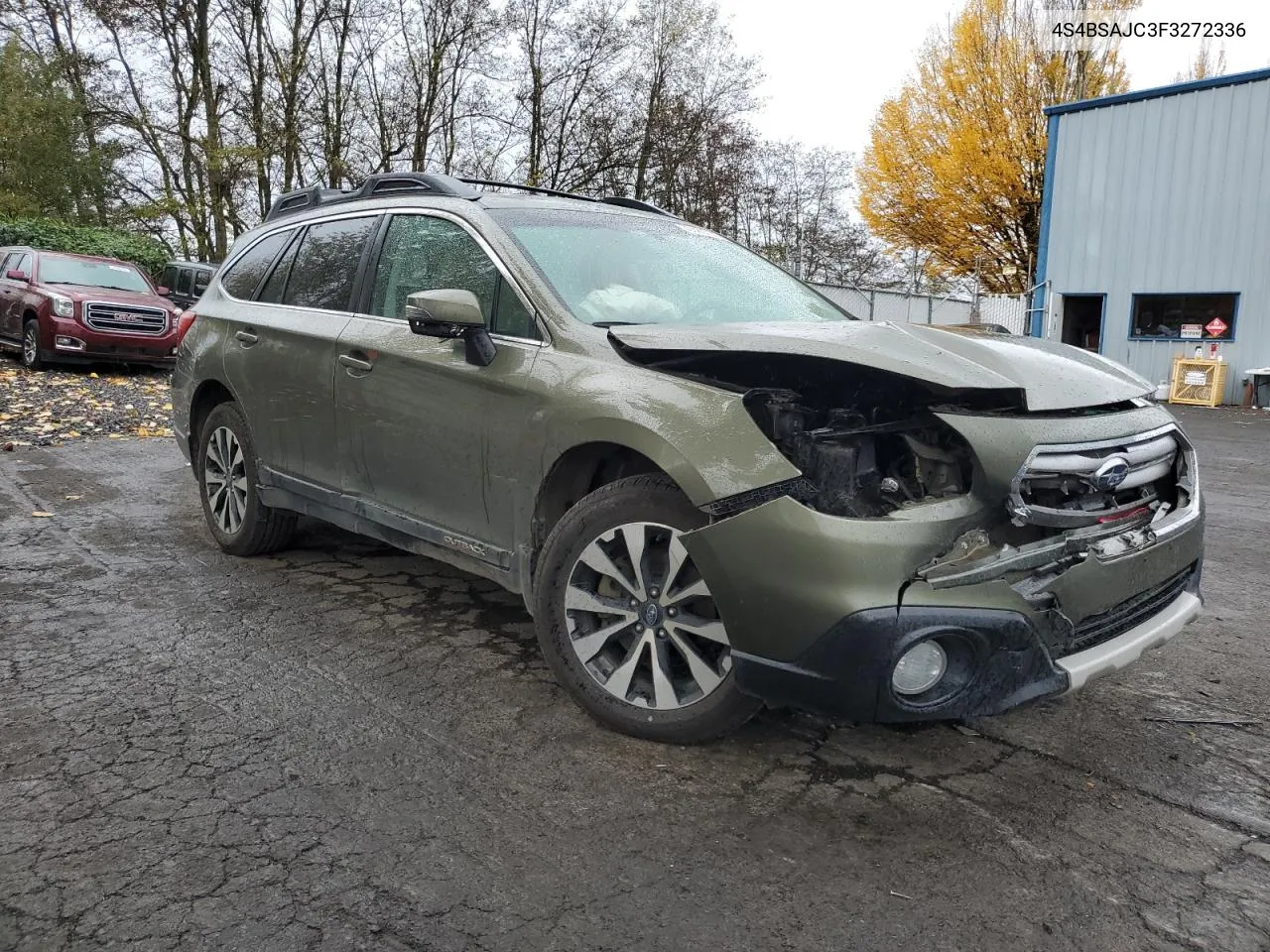 2015 Subaru Outback 2.5I Limited VIN: 4S4BSAJC3F3272336 Lot: 80583714