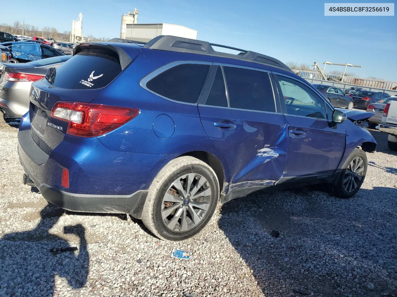 2015 Subaru Outback 2.5I Limited VIN: 4S4BSBLC8F3256619 Lot: 80585134