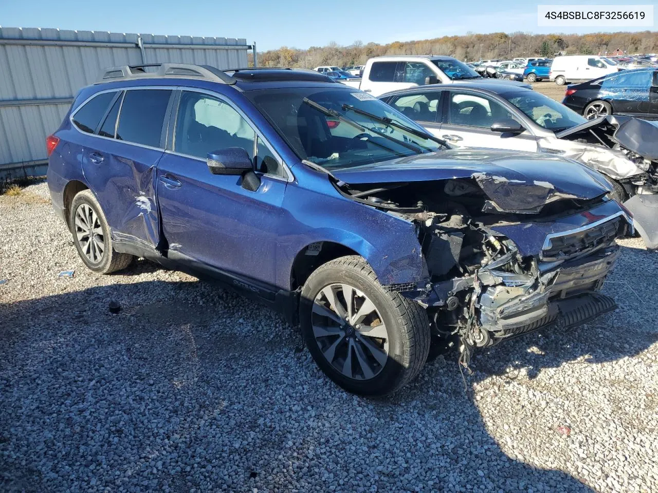 2015 Subaru Outback 2.5I Limited VIN: 4S4BSBLC8F3256619 Lot: 80585134