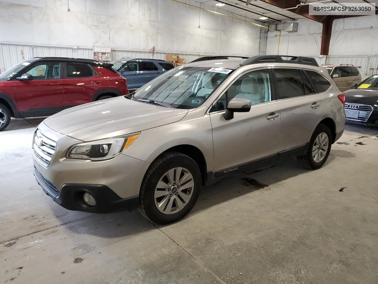 2015 Subaru Outback 2.5I Premium VIN: 4S4BSAFC5F3263050 Lot: 80630594