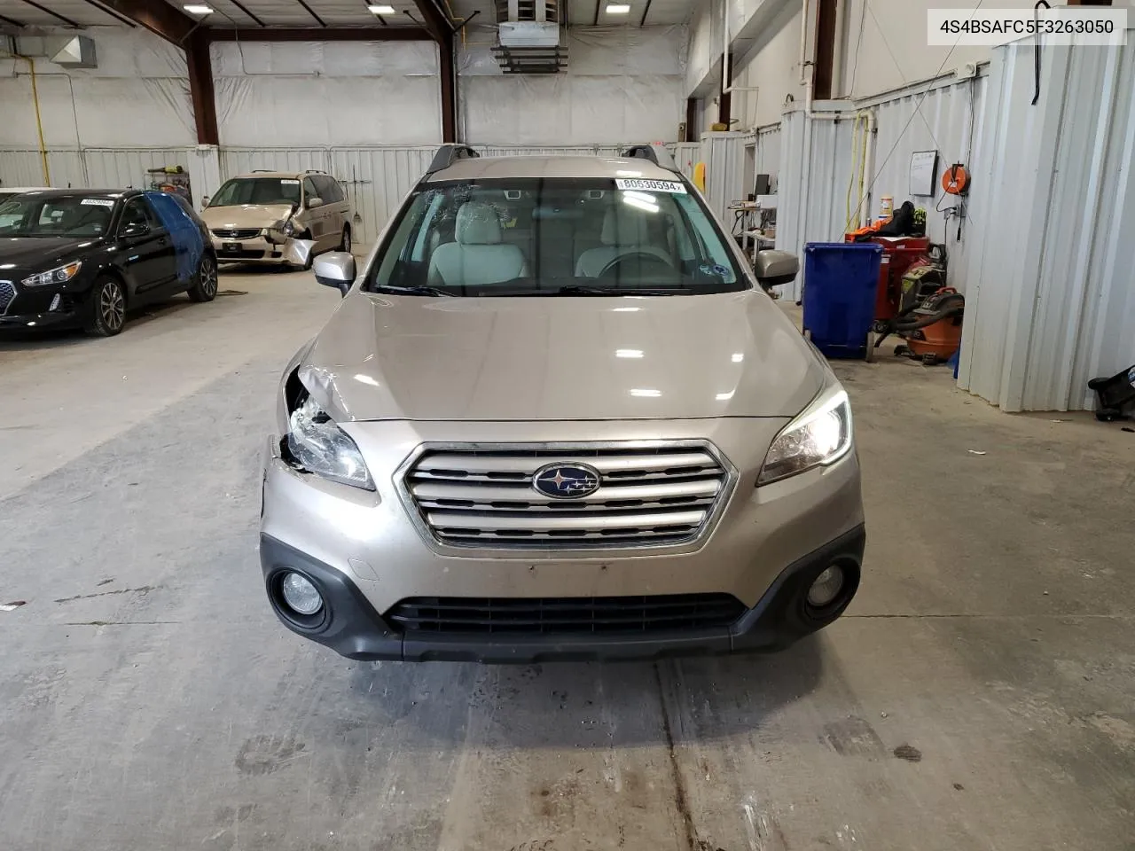 2015 Subaru Outback 2.5I Premium VIN: 4S4BSAFC5F3263050 Lot: 80630594