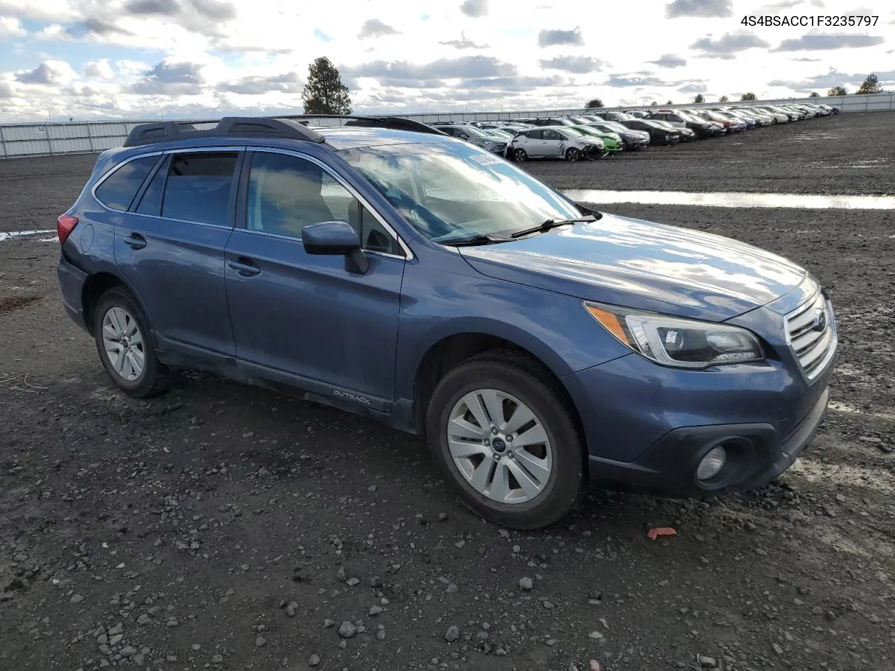 2015 Subaru Outback 2.5I Premium VIN: 4S4BSACC1F3235797 Lot: 80679454