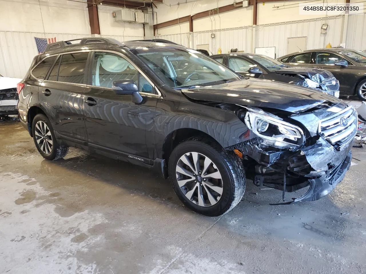 2015 Subaru Outback 2.5I Limited VIN: 4S4BSBJC8F3201350 Lot: 80784424