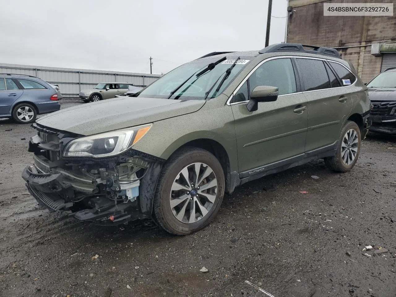 2015 Subaru Outback 2.5I Limited VIN: 4S4BSBNC6F3292726 Lot: 80822284