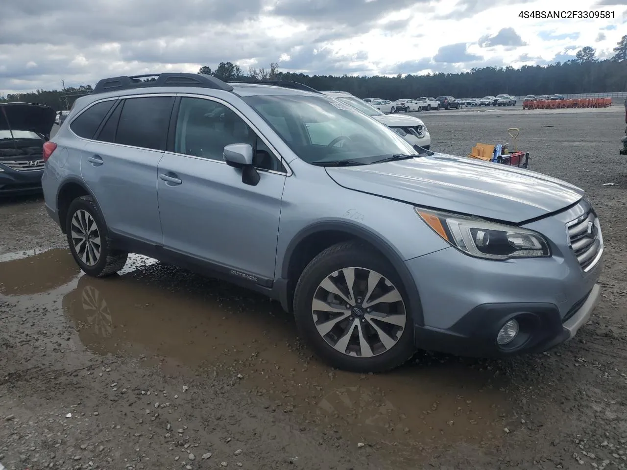 2015 Subaru Outback 2.5I Limited VIN: 4S4BSANC2F3309581 Lot: 81019504