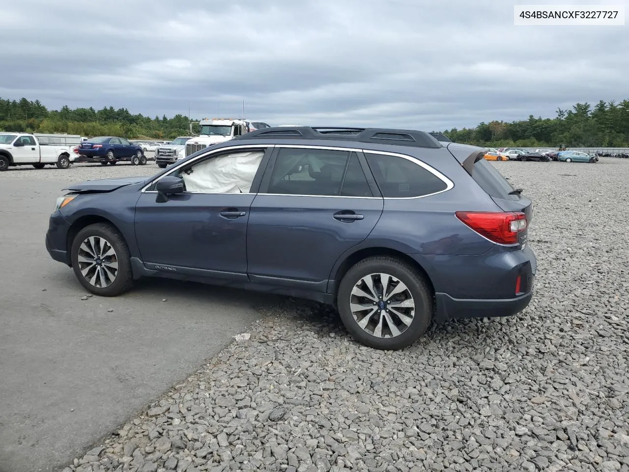 2015 Subaru Outback 2.5I Limited VIN: 4S4BSANCXF3227727 Lot: 81776704