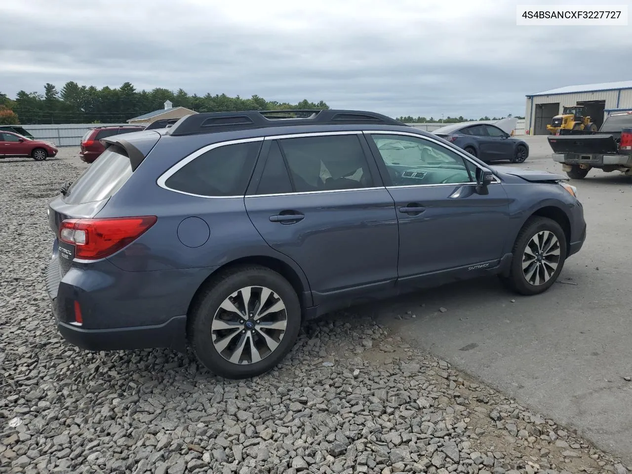 2015 Subaru Outback 2.5I Limited VIN: 4S4BSANCXF3227727 Lot: 81776704