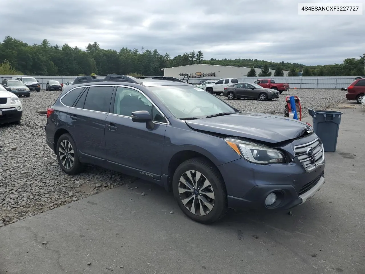 2015 Subaru Outback 2.5I Limited VIN: 4S4BSANCXF3227727 Lot: 81776704