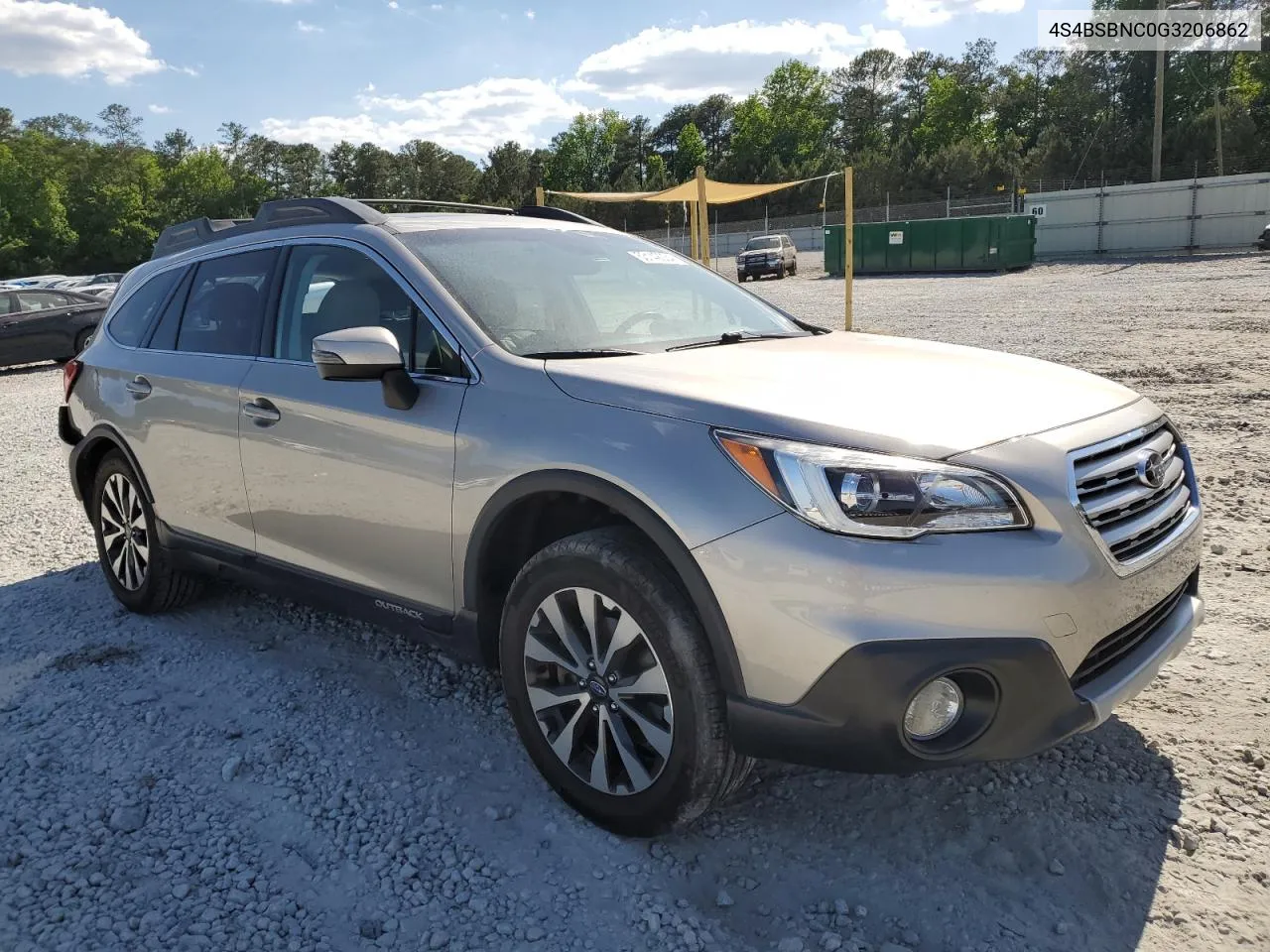 4S4BSBNC0G3206862 2016 Subaru Outback 2.5I Limited