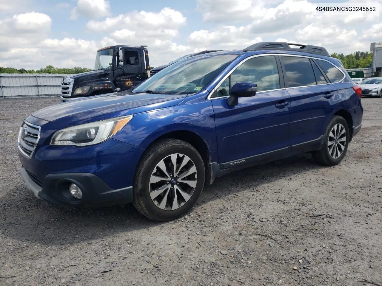 2016 Subaru Outback 2.5I Limited VIN: 4S4BSANC5G3245652 Lot: 55195904