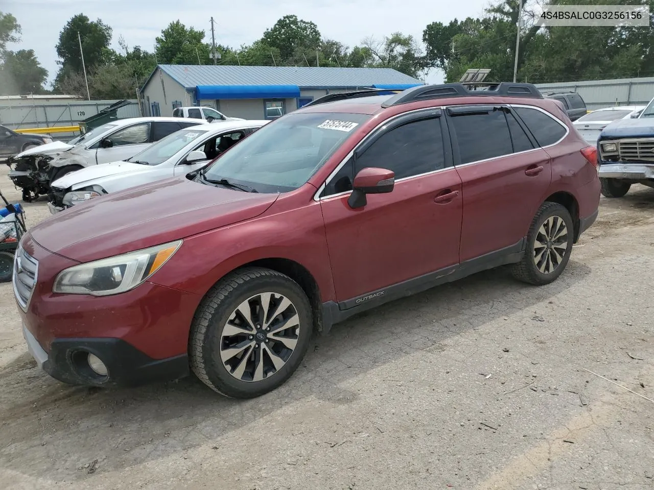 2016 Subaru Outback 2.5I Limited VIN: 4S4BSALC0G3256156 Lot: 57575744