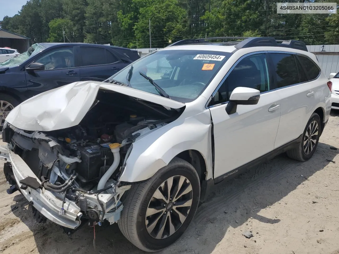 2016 Subaru Outback 2.5I Limited VIN: 4S4BSANC1G3205066 Lot: 60609454