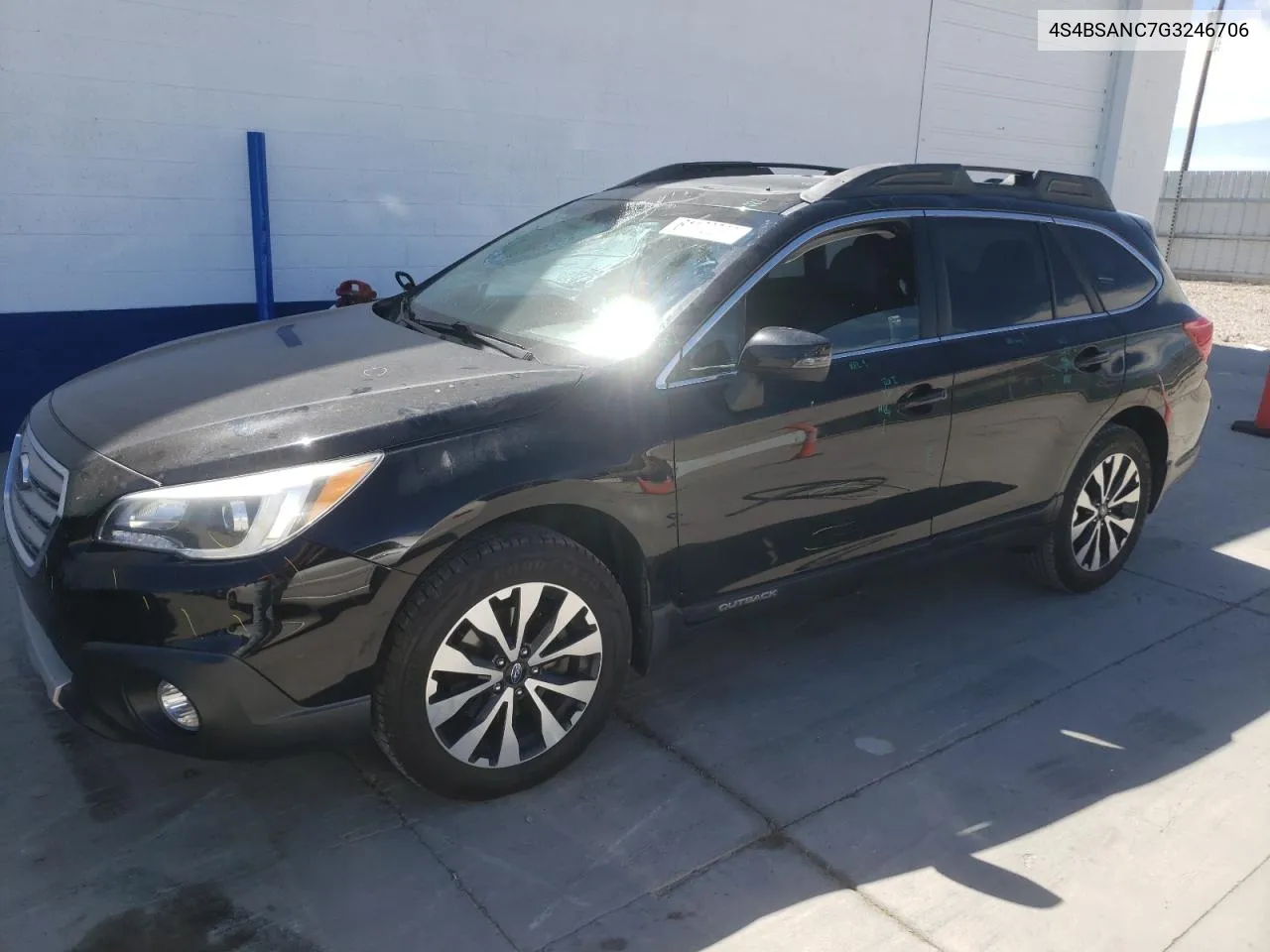 2016 Subaru Outback 2.5I Limited VIN: 4S4BSANC7G3246706 Lot: 61169244