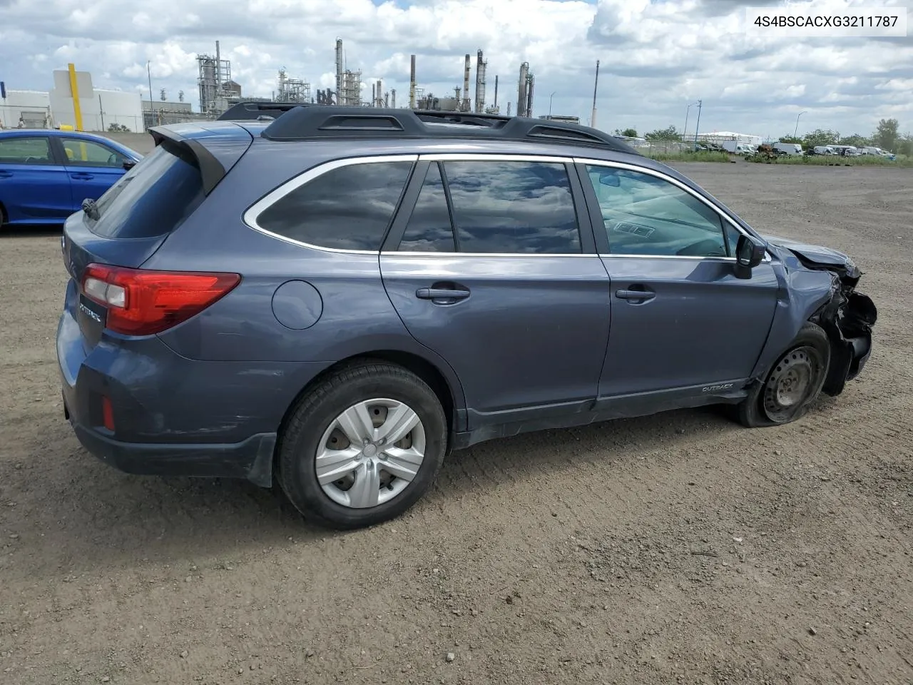 2016 Subaru Outback 2.5I VIN: 4S4BSCACXG3211787 Lot: 63194834