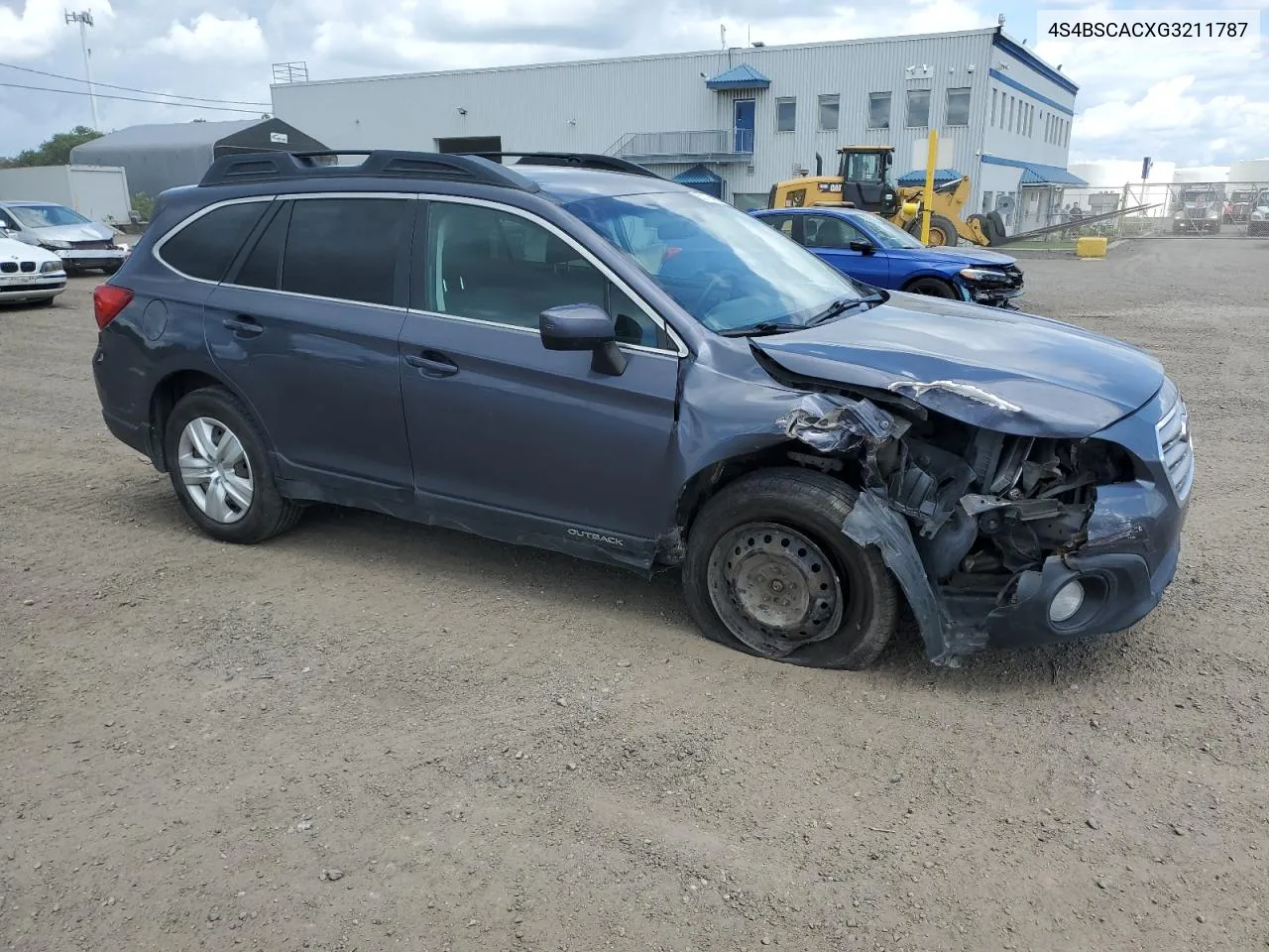 2016 Subaru Outback 2.5I VIN: 4S4BSCACXG3211787 Lot: 63194834