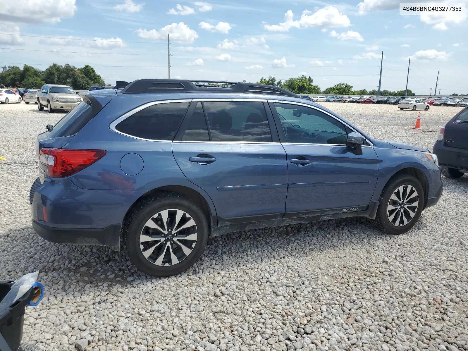 2016 Subaru Outback 2.5I Limited VIN: 4S4BSBNC4G3277353 Lot: 63522454