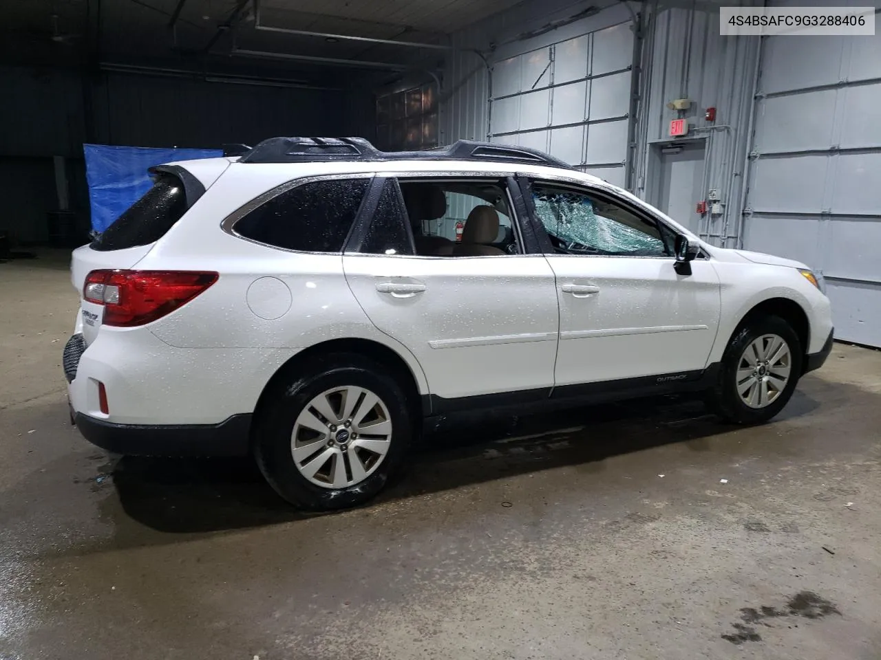 4S4BSAFC9G3288406 2016 Subaru Outback 2.5I Premium