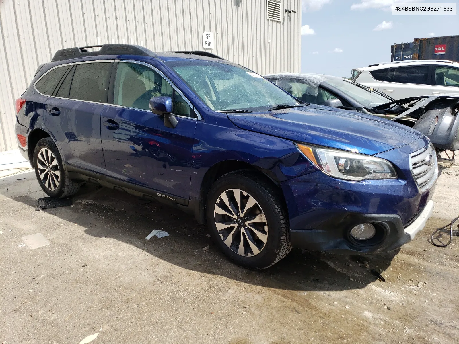 2016 Subaru Outback 2.5I Limited VIN: 4S4BSBNC2G3271633 Lot: 64098474