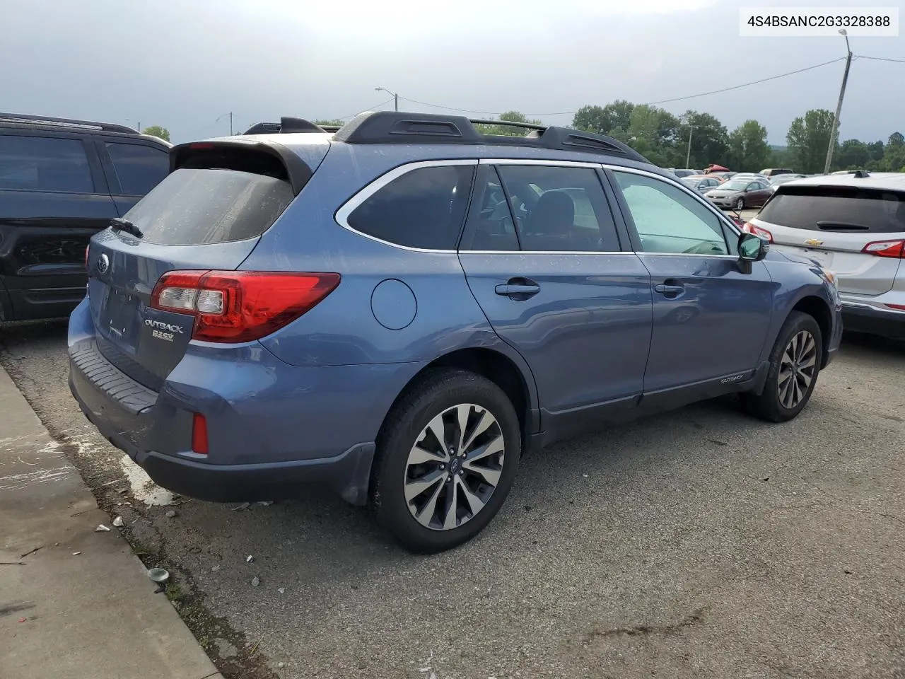 4S4BSANC2G3328388 2016 Subaru Outback 2.5I Limited