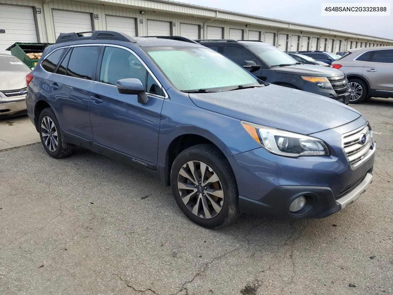 2016 Subaru Outback 2.5I Limited VIN: 4S4BSANC2G3328388 Lot: 65313524