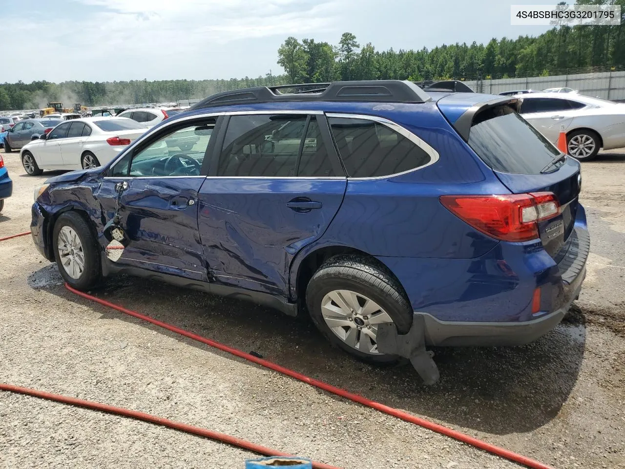 2016 Subaru Outback 2.5I Premium VIN: 4S4BSBHC3G3201795 Lot: 65464354