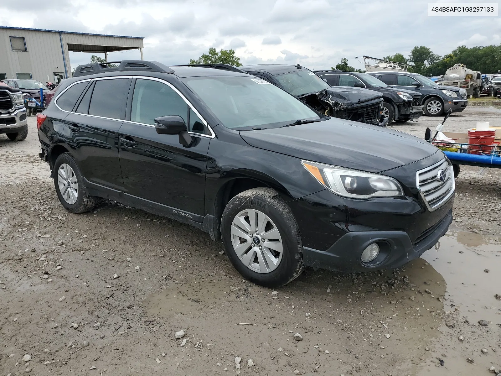 2016 Subaru Outback 2.5I Premium VIN: 4S4BSAFC1G3297133 Lot: 66556374