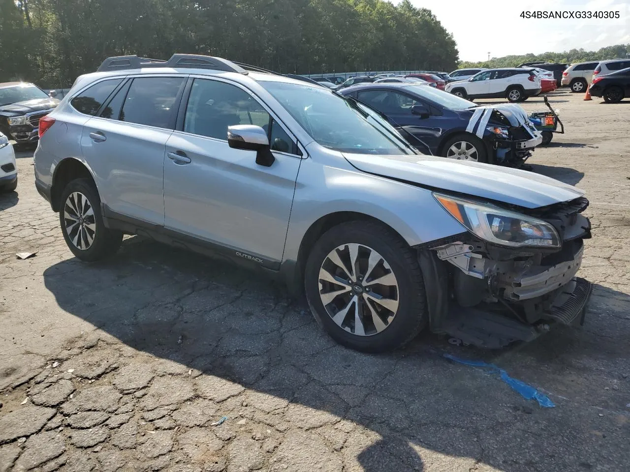 2016 Subaru Outback 2.5I Limited VIN: 4S4BSANCXG3340305 Lot: 66694954